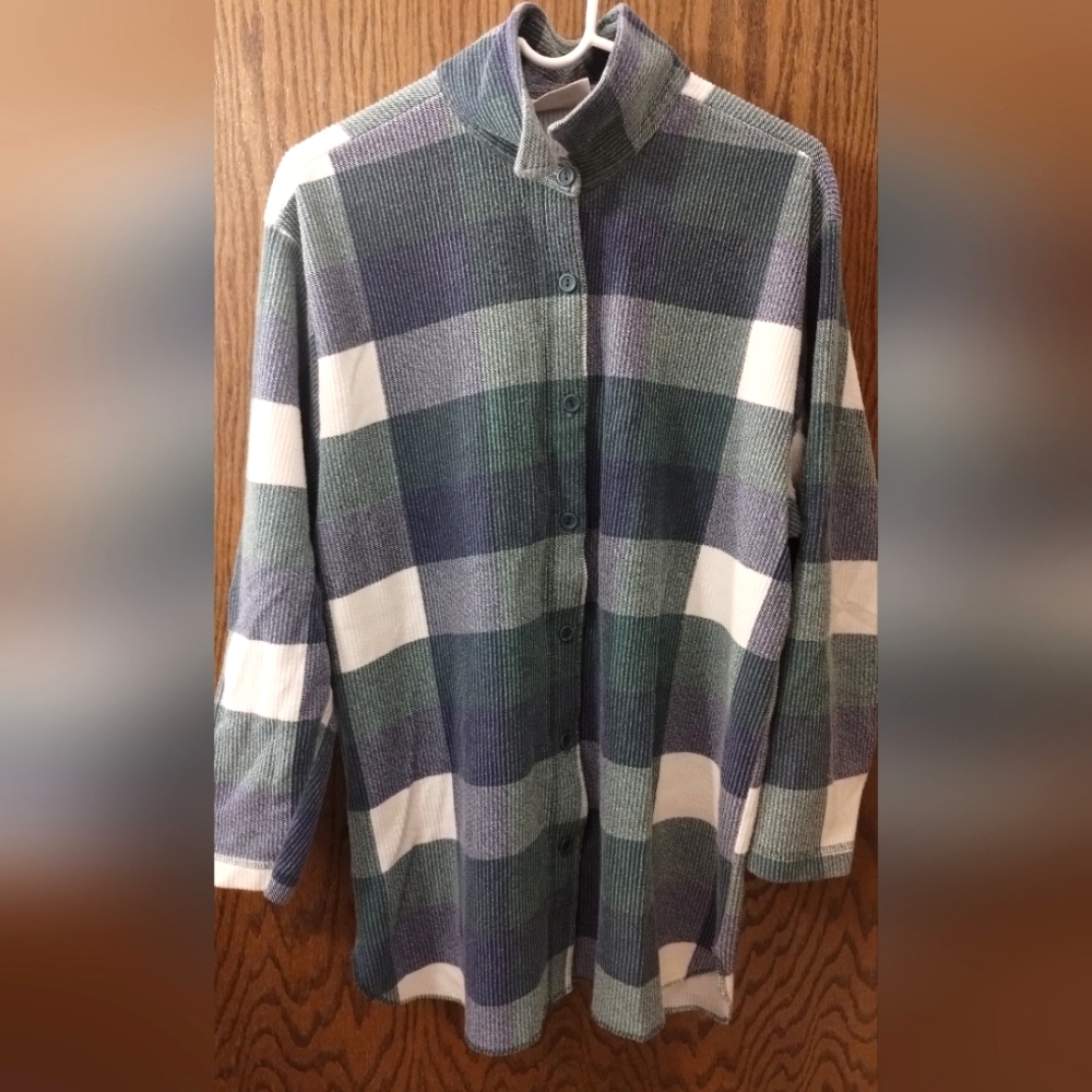 Vintage North Crest Men's Plaid Jacket